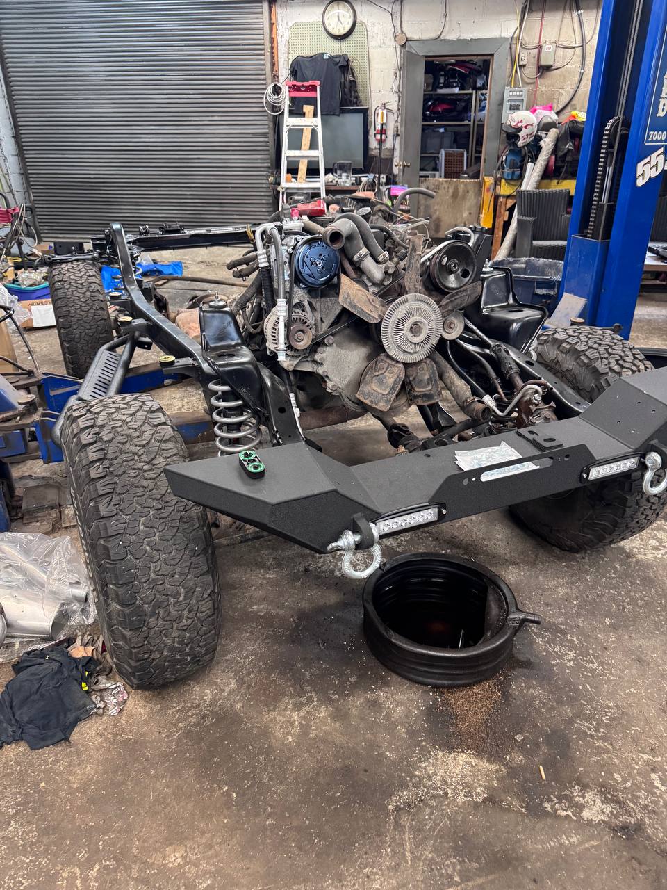 Jeep TJ frame-off restoration at Rankin Automotive